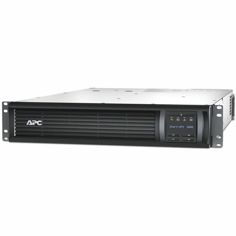 APC Smart-UPS, Line Interactive, 3kVA, Rackmount 2U, 120V, 6 NEMA 5-15R+2 NEMA 5-20R outlets, SmartConnect Port+SmartSlot, AVR, LCD [TAA] — SMT3000RM2UCUS