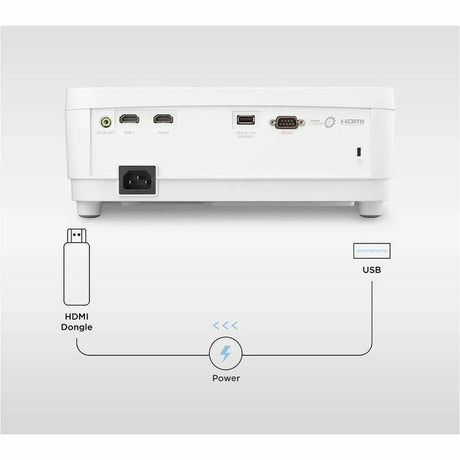 ViewSonic PX700HDH DLP 1080p Projector with 3700 Lumens, SuperColor, 1.1x Optical Zoom, 22000:1 Contrast Ratio, Dual HDMI, and Vertical Keystone for Home Theater — PX700HDH