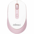 Adesso iMouse A30P Wireless Mouse with AI CoPilot Shortcut Button (Pink) — iMouse A30P
