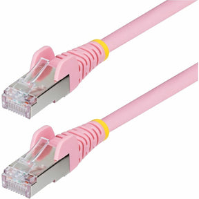 StarTech.com 6ft Pink CAT6a Ethernet Cable, Snagless RJ45, 10G, 100W PoE, S/FTP, LSZH, 27AWG Bare Copper, 500MHz, Shielded Network Patch Cord — NLPN-6F-CAT6A-PATCH