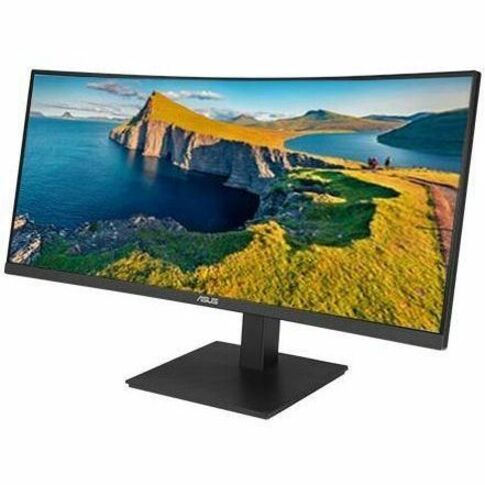 Asus VA34VCPSR 34" Class UW-QHD Curved Screen LED Monitor - 21:9 - Black — VA34VCPSR