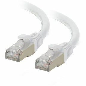 C2G 7ft (2.1m) Cat6a Snagless Shielded (STP) Ethernet Network Patch Cable - White — C2G07386
