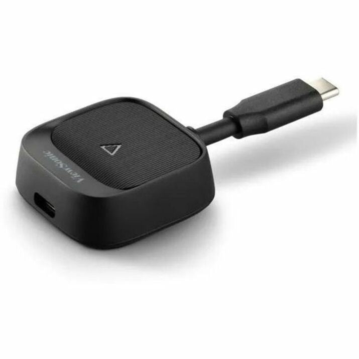 ViewSonic WPD-900 Wireless Screen Casting Kit with 1080p Full HD, Miracast, and AirPlay Support, USB-C, HDMI, and USB Inputs for Plug-and-Play Functionality — WPD-900