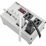 Eaton Tripp Lite Series Isobar 4-Outlet Surge Protector, 6 ft. Cord with Right-Angle Plug, 3330 Joules, Diagnostic LEDs, Metal Housing — ISOBAR4ULTRA