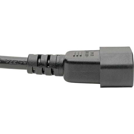 Eaton Tripp Lite Series Laptop Power Adapter Cord, C14 to C5 Adapter - 7A/125V or 2.5A/250V, 18 AWG, 6 ft. (1.83 m), Black — P014-006