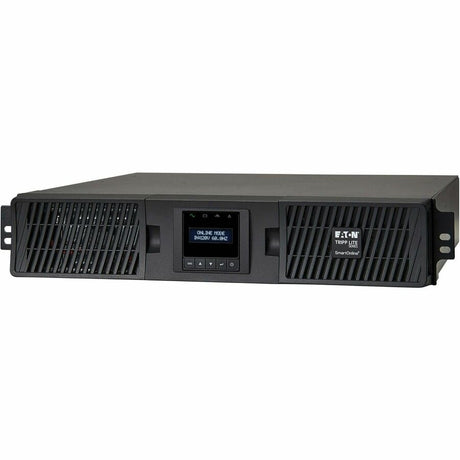 Eaton Tripp Lite Series SmartOnline 750VA 675W 120V Double-Conversion Sine Wave UPS - 8 Outlets, Extended Run, Network Card Option, LCD, USB, DB9, 2U Rack/Tower — SU750RTXLCD2U