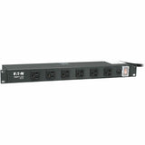 Eaton Tripp Lite Series 1U Rack-Mount Power Strip, 120V, 20A, L5-20P, 12 Outlets (6 Front-Facing, 6-Rear-Facing) 15 ft. (4.57 m) Cord — RS-1215-20T