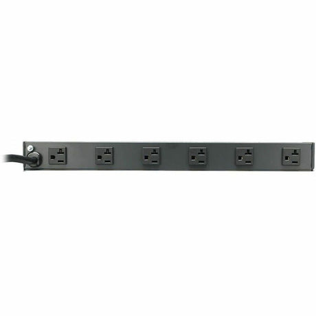 Eaton Tripp Lite Series 1U Rack-Mount Power Strip, 120V, 20A, L5-20P, 12 Outlets (6 Front-Facing, 6-Rear-Facing) 15 ft. (4.57 m) Cord — RS-1215-20T