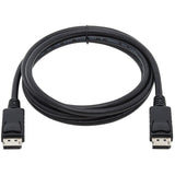 Eaton Tripp Lite Series DisplayPort Cable with Latching Connectors, 4K 60 Hz (M/M), Black, 6 ft. (1.83 m) — P580-006