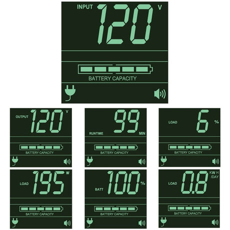 Eaton Tripp Lite Series SmartPro 120V 1kVA 800W Line-Interactive Sine Wave UPS, 2U Rack/Tower, Network Card Options, LCD, USB, DB9, 6 Outlets — SMART1000RM2U
