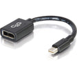 C2G Mini DisplayPort to DisplayPort Adapter - 6in Mini DP t DVI Converter — 54303