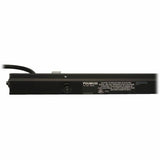 Eaton Tripp Lite Series 1.9kW Single-Phase Local Metered PDU, 120V Outlets (28 5-15/20R), L5-20P/5-20P Adapter, 15 ft. (4.57 m) Cord, 0U Vertical — PDUMV20