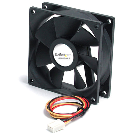 StarTech.com 80x25mm Ball Bearing Quiet Computer Case Fan w/ TX3 Connector - Fan Kit — FAN8X25TX3L