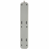 Eaton Tripp Lite Series Protect It! 6-Outlet Surge Protector, 15 ft. Cord, 790 Joules, Diagnostic LED, Light Gray Housing — TLP615