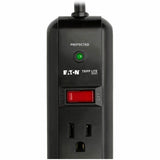 Eaton Tripp Lite Series Protect It! 7-Outlet Surge Protector, 12 ft. Cord, 1080 Joules, Diagnostic LED, Black Housing — TLP712B