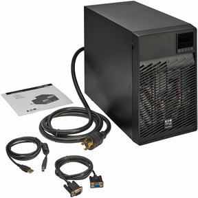 Eaton Tripp Lite Series SmartOnline 3000VA 2700W 120V Double-Conversion UPS - 5 Outlets, Extended Run, Network Card Option, LCD, USB, DB9, Tower — SU3000XLCD