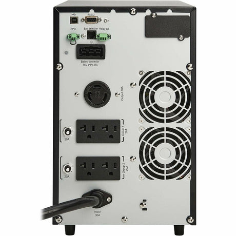 Eaton Tripp Lite Series SmartOnline 3000VA 2700W 120V Double-Conversion UPS - 5 Outlets, Extended Run, Network Card Option, LCD, USB, DB9, Tower — SU3000XLCD