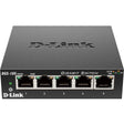 D-Link DGS-105 5 Port Gigabit Unmanaged Metal Desktop Switch — DGS-105