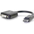 C2G 8in DisplayPort to DVI-D (Single-Link) Adapter Converter - M/F — 54321