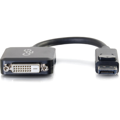 C2G 8in DisplayPort to DVI-D (Single-Link) Adapter Converter - M/F — 54321