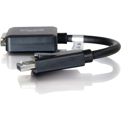 C2G 8in DisplayPort to DVI-D (Single-Link) Adapter Converter - M/F — 54321