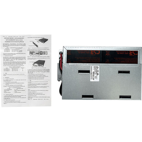 Vertiv Liebert Hot-Swap Internal 9 Ah, 48V Lead-Acid Battery for Liebert GXT4 UPS systems from 1500-2000VA — GXT4-9A48BATKIT