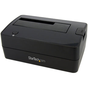 StarTech.com Single Bay USB 3.0 to SATA Hard Drive Docking Station, USB 3.0 (5 Gbps) Hard Drive Dock, External 2.5/3.5" SATA HDD/SSD Dock — SATDOCKU3S