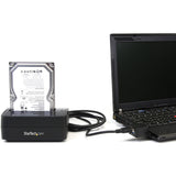 StarTech.com Single Bay USB 3.0 to SATA Hard Drive Docking Station, USB 3.0 (5 Gbps) Hard Drive Dock, External 2.5/3.5" SATA HDD/SSD Dock — SATDOCKU3S