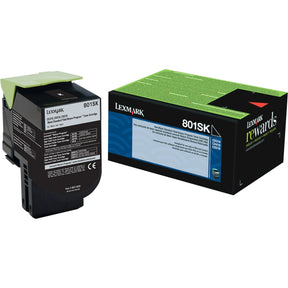 Lexmark Unison 801SK Toner Cartridge — 80C1SK0