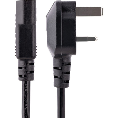 StarTech.com 6 ft Standard UK Computer Power Cord - Power cable - IEC 320 EN 60320 C13 (F) - BS 1363 (M) — PXT101UK