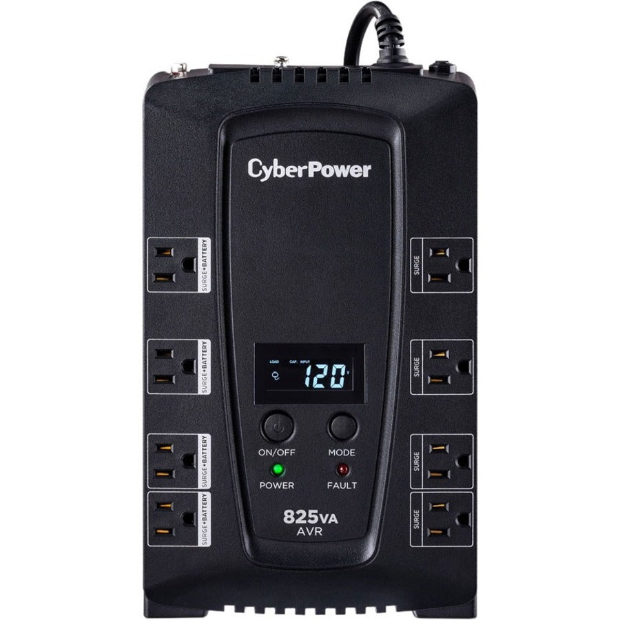 CyberPower CP825AVRLCD Intelligent LCD UPS Systems — CP825AVRLCD