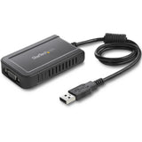 StarTech.com USB 2.0 to VGA Adapter, USB to VGA Monitor Converter for Windows, 1080p (no support for macOS/ChromeOS/Linux) - TAA — USB2VGAE3
