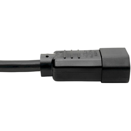 Eaton Tripp Lite Series Power Cord C14 to C15 - Heavy-Duty, 15A, 250V, 14 AWG, 10 ft. (3.05 m), Black — P018-010