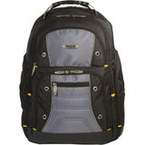 Targus Drifter II TSB239US Carrying Case Rugged (Backpack) for 17" Notebook - Black/Gray - TAA Compliant — TSB239US