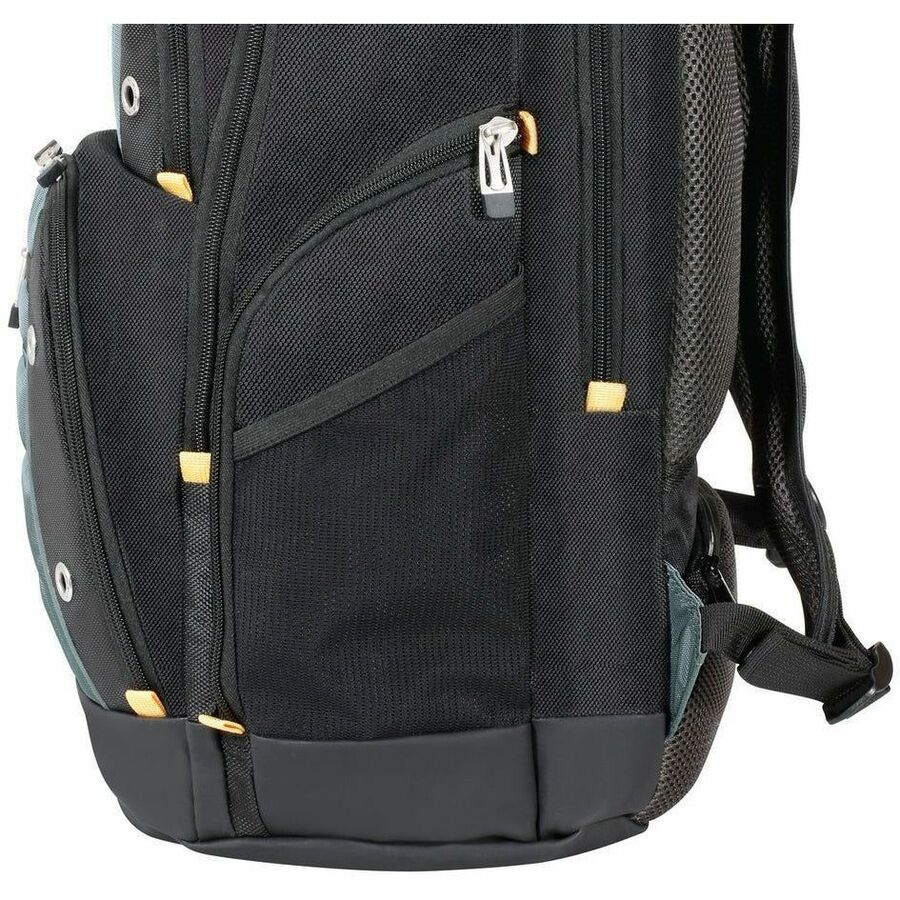 Targus Drifter II TSB239US Carrying Case Rugged (Backpack) for 17" Notebook - Black/Gray - TAA Compliant — TSB239US