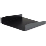StarTech.com 2U Server Rack Cabinet Shelf - Fixed 16" Deep Cantilever Rackmount Tray for 19" Data/AV/Network Enclosure w/cage nuts, screws — CABSHELF