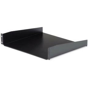 StarTech.com 2U Server Rack Cabinet Shelf - Fixed 16" Deep Cantilever Rackmount Tray for 19" Data/AV/Network Enclosure w/cage nuts, screws — CABSHELF
