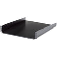 StarTech.com 2U Server Rack Cabinet Shelf - Fixed 22" Deep Cantilever Rackmount Tray for 19" Data/AV/Network Enclosure w/cage nuts, screws — CABSHELF22