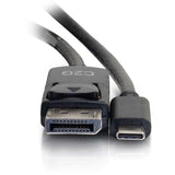 C2G 3ft USB C to DisplayPort Cable - 4K 30Hz — 26901