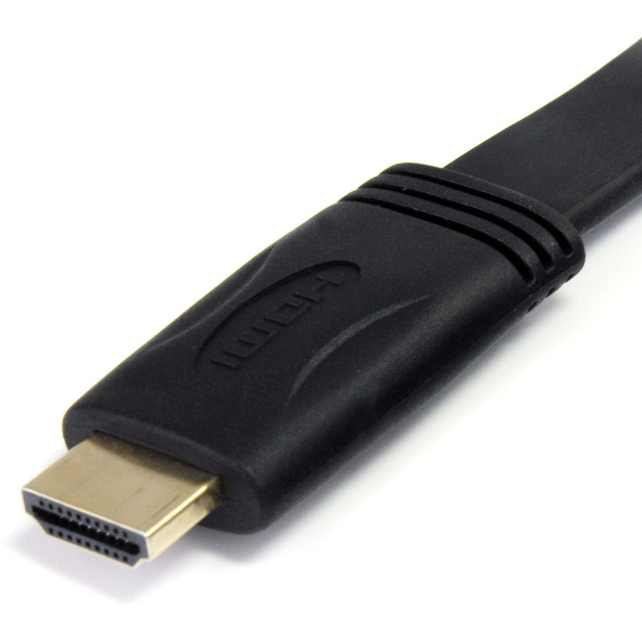 StarTech.com 6 ft Flat High Speed HDMI Cable with Ethernet - Ultra HD 4k x 2k HDMI Cable - HDMI to HDMI M/M — HDMIMM6FL