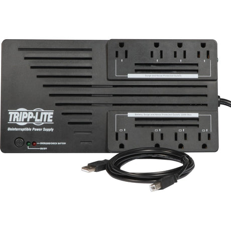 Eaton Tripp Lite Series 550VA 300W Line-Interactive UPS - 8 NEMA 5-15R Outlets, AVR, 120V, 50/60 Hz, USB, Desktop/Wall Mount — AVR550U