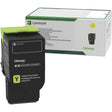 Lexmark Unison Original High Yield Laser Toner Cartridge - Yellow - 1 Each — C231HY0