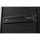 APC Smart-UPS, Line Interactive, 1500VA, Rackmount 2U, 120V, 6x NEMA 5-15R outlets, SmartConnect Port+SmartSlot, AVR, LCD — SMT1500RM2UC