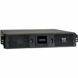 Eaton Tripp Lite Series SmartOnline 1000VA 900W 208/230V Double-Conversion UPS - 8 Outlets, Extended Run, Network Card Option, LCD, USB, DB9, 2U Rack/Tower — SUINT1000LCD2U