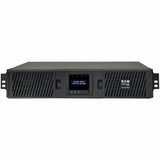 Eaton Tripp Lite Series SmartOnline 1000VA 900W 208/230V Double-Conversion UPS - 8 Outlets, Extended Run, Network Card Option, LCD, USB, DB9, 2U Rack/Tower — SUINT1000LCD2U