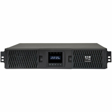 Eaton Tripp Lite Series SmartOnline 1000VA 900W 208/230V Double-Conversion UPS - 8 Outlets, Extended Run, Network Card Option, LCD, USB, DB9, 2U Rack/Tower — SUINT1000LCD2U