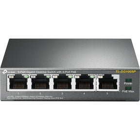 TP-Link TL-SG1005P - 5-Port Gigabit PoE Switch — TL-SG1005P