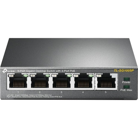 TP-Link TL-SG1005P - 5-Port Gigabit PoE Switch — TL-SG1005P