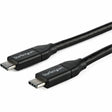StarTech.com 1m 3 ft USB C to USB C Cable w/ 5A PD - M/M - USB 2.0 - USB-IF Certified - USB Type C Cable - USB C Charging Cable - USB C PD Cable — USB2C5C1M