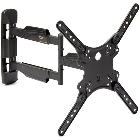 StarTech.com Full Motion TV Wall Mount for 32-55 inch VESA Display - Heavy Duty Articulating Adjustable Flat Screen TV Wall Mount Bracket — FPWARTB1M